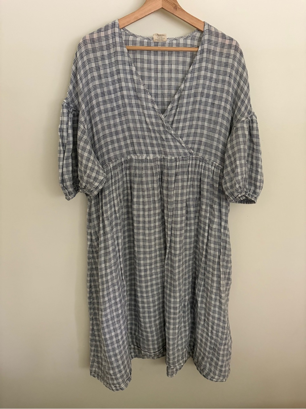 100% Linen Midi Dress